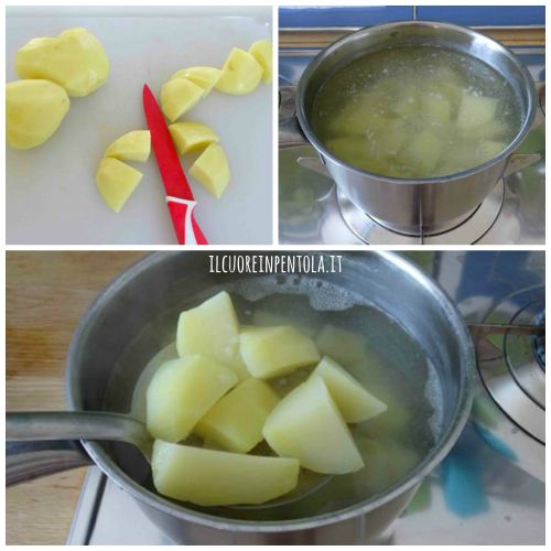 cuocere le patate