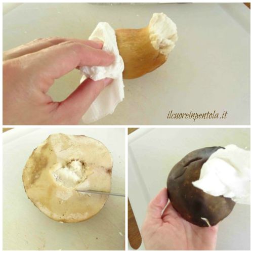 Come pulire i funghi porcini - Scuola di cucina con foto