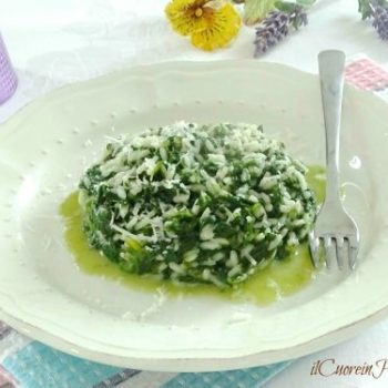 risotto agli spinaci