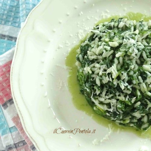 risotto agli spinaci ricetta