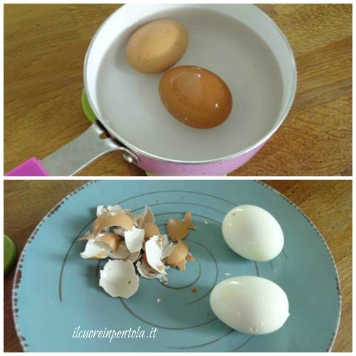preparare uova sode
