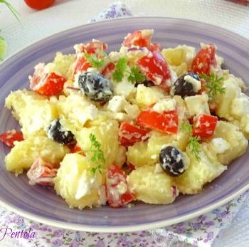 insalata di patate alla greca