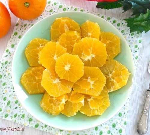 Arance al maraschino - Ricetta arance al maraschino Il Cuore in Pentola