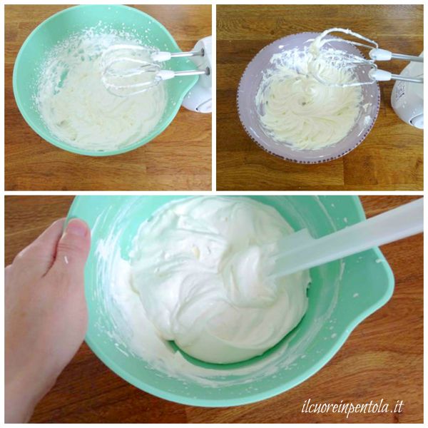 preparare crema panna e mascarpone