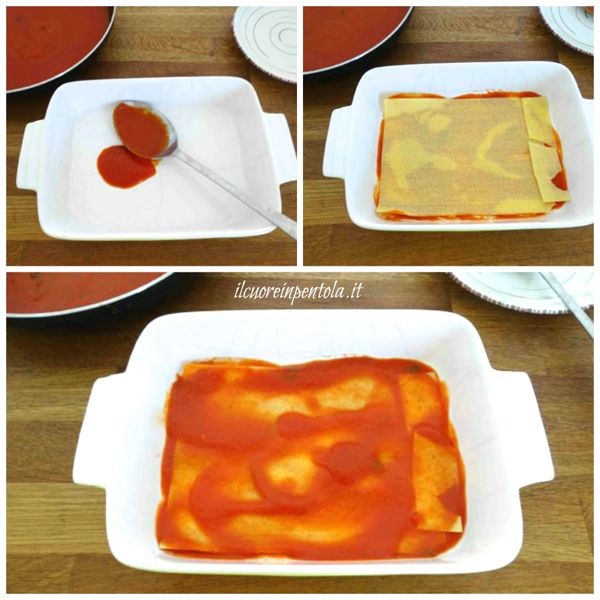 primo strato lasagne