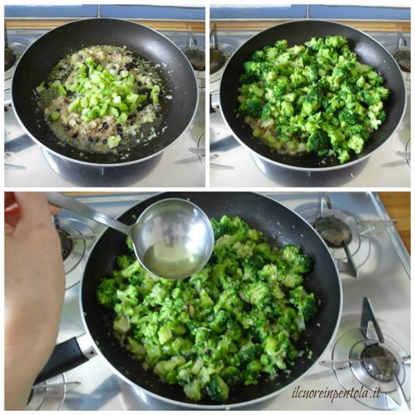 aggiungere broccoli