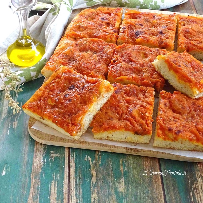 Sfincione ou Pizza Siciliana - Farinhas para uso domï¿½stico