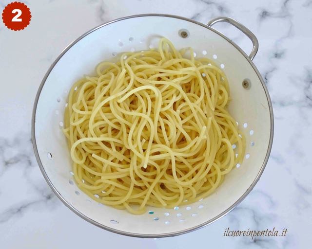 cuocere spaghetti