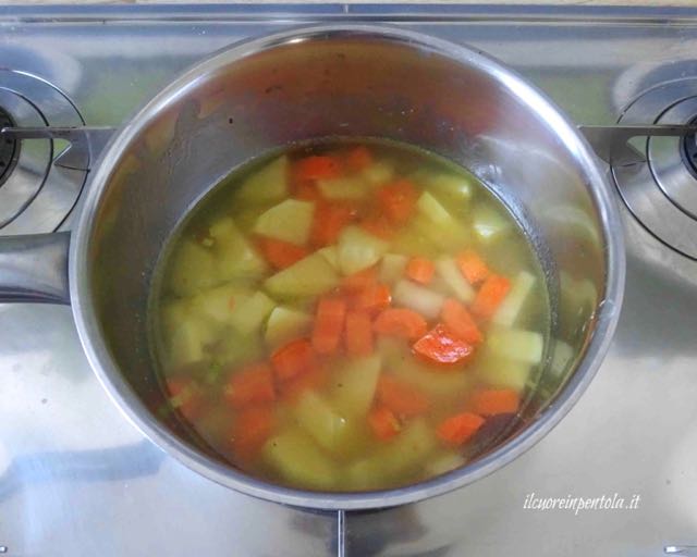 cottura patate e carote