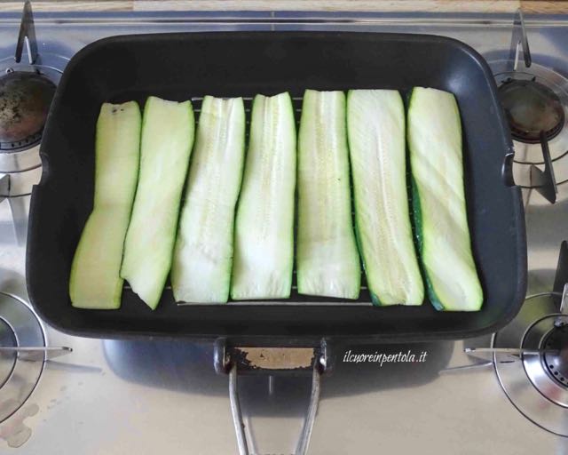 grigliare zucchine