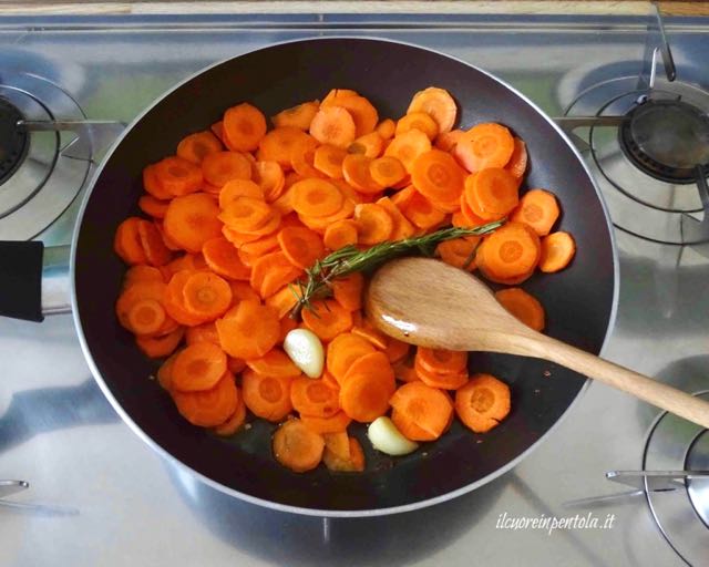 aggiungere carote