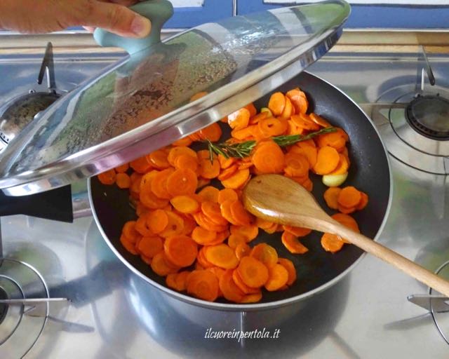 cottura carote