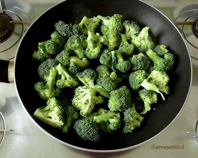 aggiungere broccoli