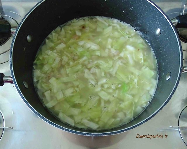 cuocere zuppa